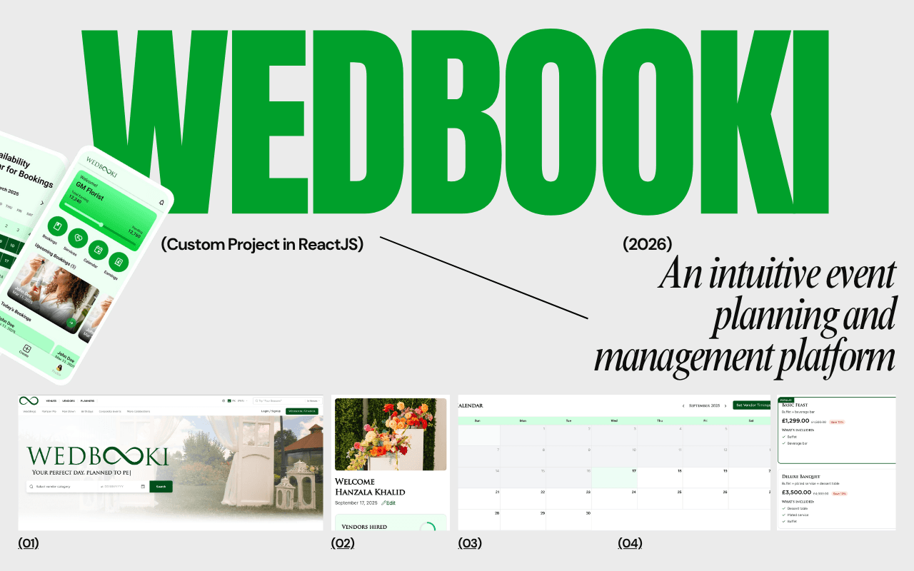 Wedbooki, Event Technology